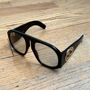 ☆ gucci gg0152s oversized glasses